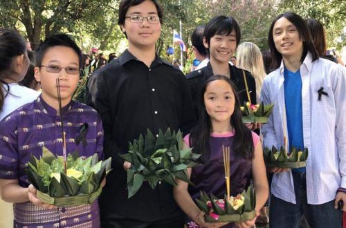 loy kraton at wat mongkoltepmunee temple in bensalem pa